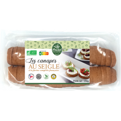 Canapés seigle 250g