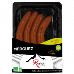 Merguez sans nitrite ajouté...
