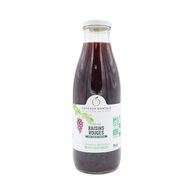 Jus de raisins rouges 75cl