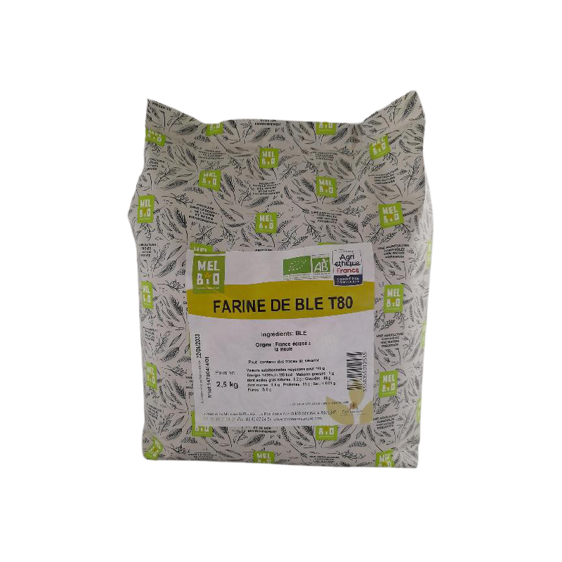 Farine blé T80 2.5kg