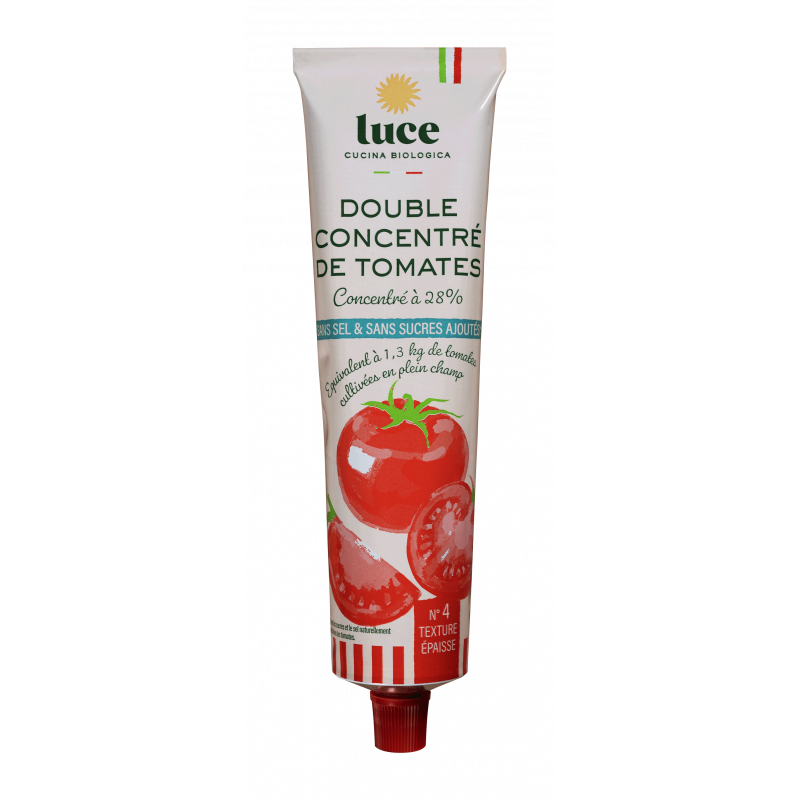 Double concentré de tomate 28% 200g