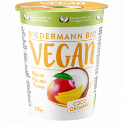 Dessert brassé coco mangue,...