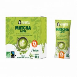 Matcha latte en stick, 8x20g 160g