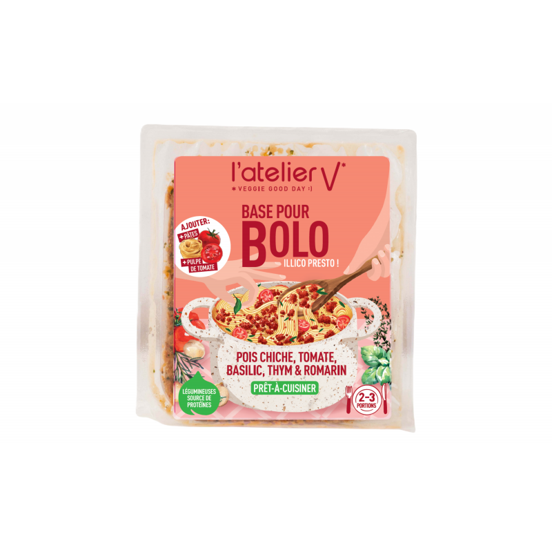 Préparation à base de pois chiche, tomate, basilic, thym et romarin 200g