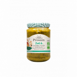 Dahl de lentilles corail au...