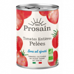Tomates pelées entières sans sel ajouté 400g