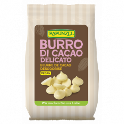 Beurre de cacao désodorisé en pastille, végan 100g