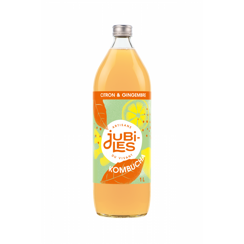 Kombucha citron gingembre 1l