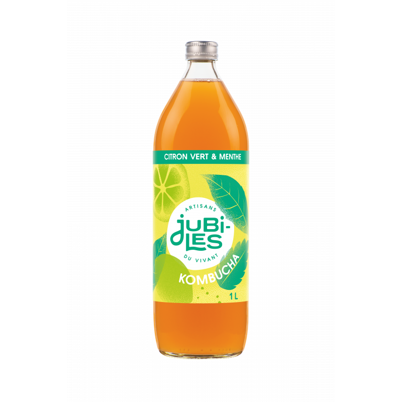 Kombucha citron vert menthe 1l
