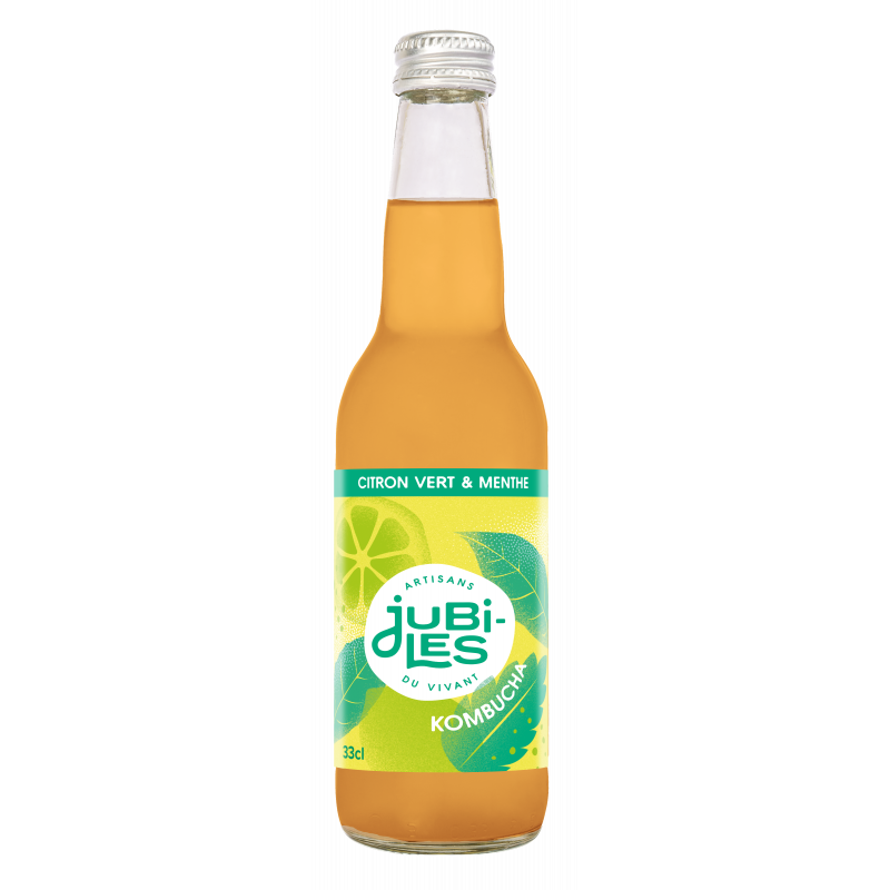 Kombucha citron vert menthe 33cl