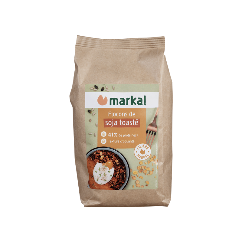 Flocons soja toasté 500g