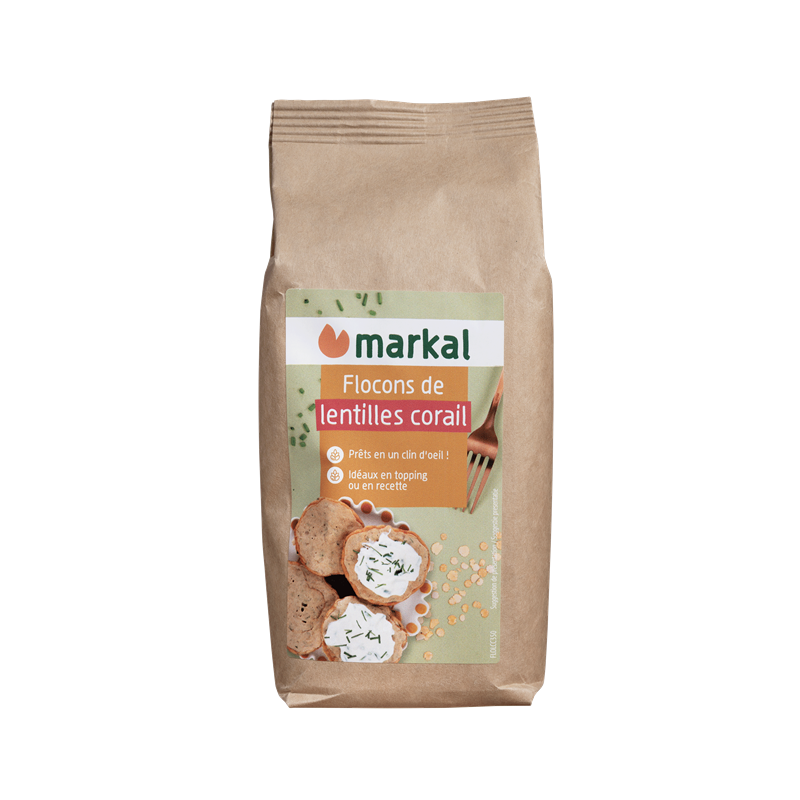 Flocons lentille corail 350g