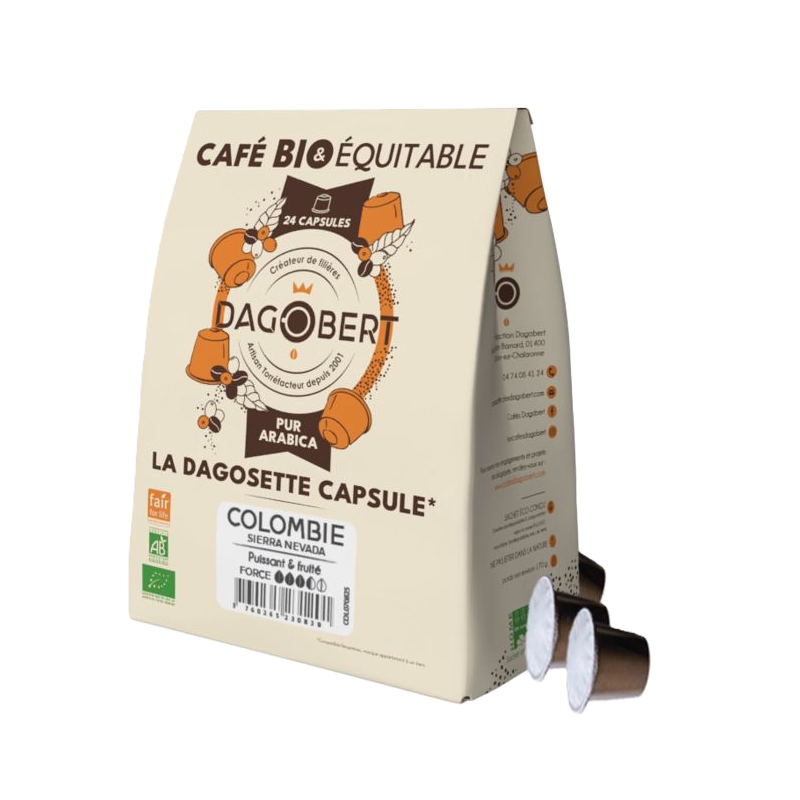 Café Colombie, capsule compatible Nespresso x24