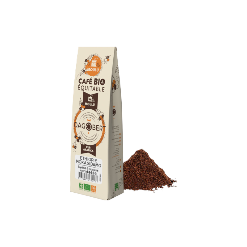 Café Moka Sidamo moulu 250g