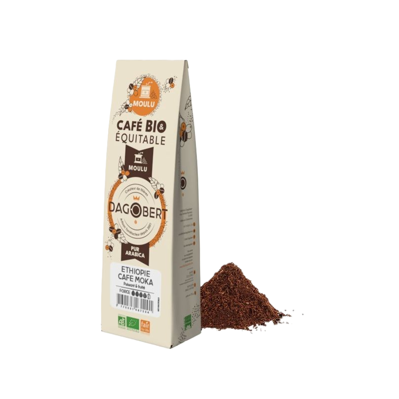 Café Moka Guji moulu 500g