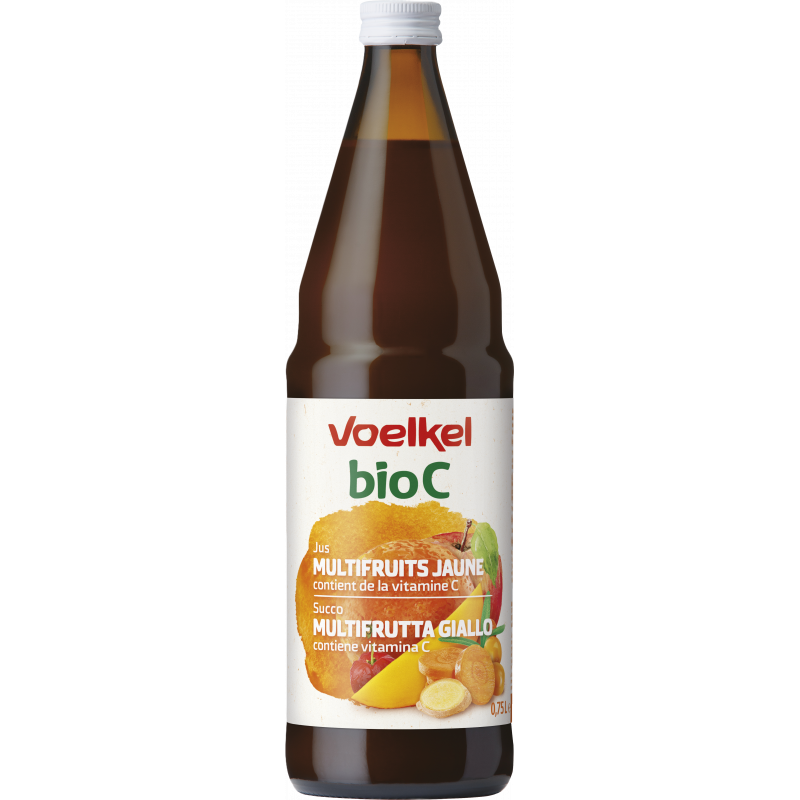 BioC multifruits jaune 75cl