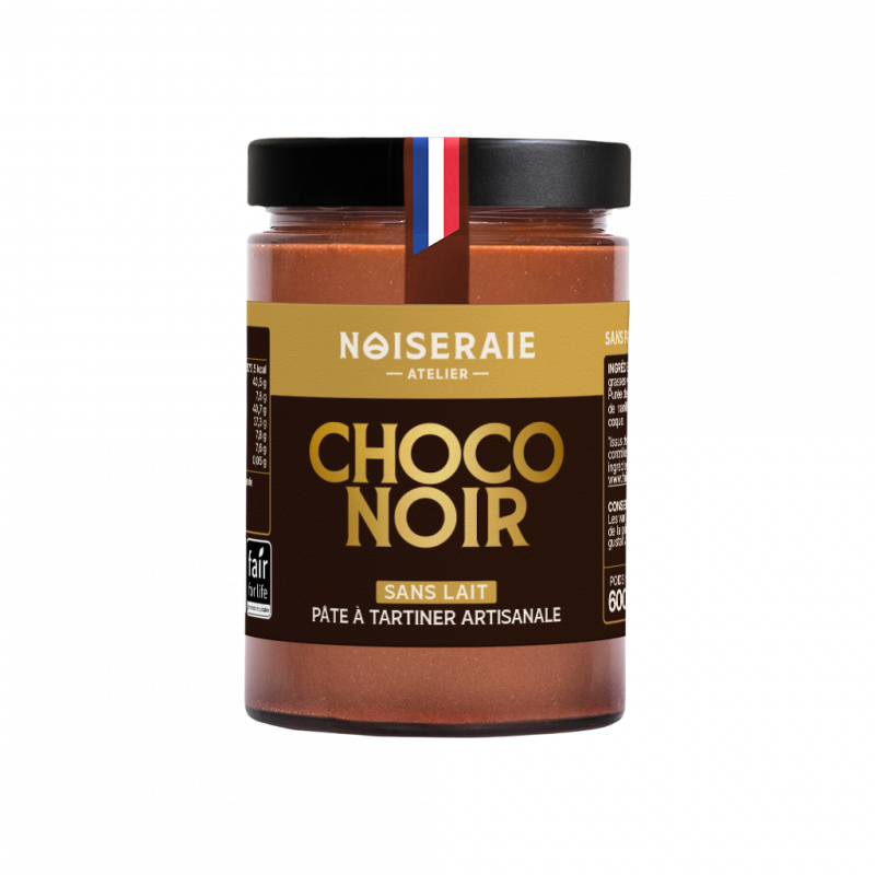 Pâte à tartiner choco noir 600g