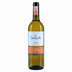 Vin blanc IGP Pays d'OC La Marouette Viognier 75cl