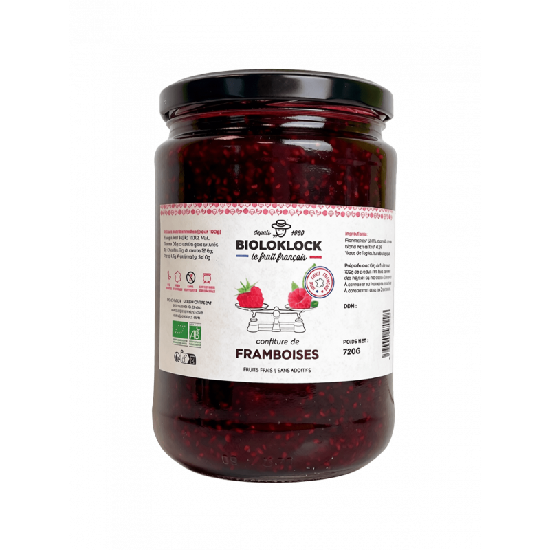 Confiture framboise France 720g