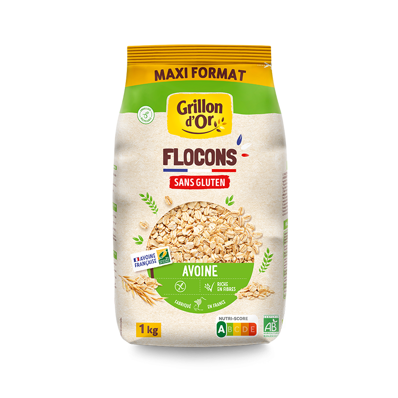 Flocons d'avoine sans gluten 1kg