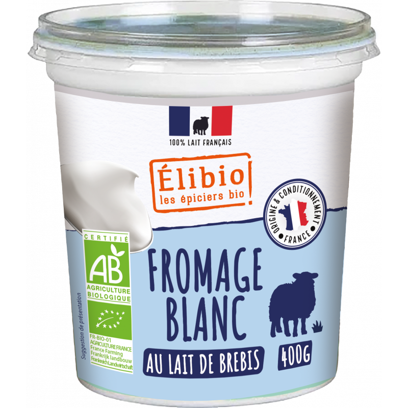 Fromage blanc de brebis nature 400g