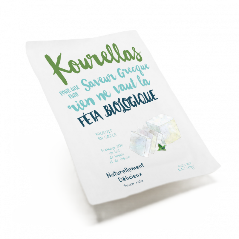 Féta AOP au lait pasteurisé de brebis et de chèvre 150g