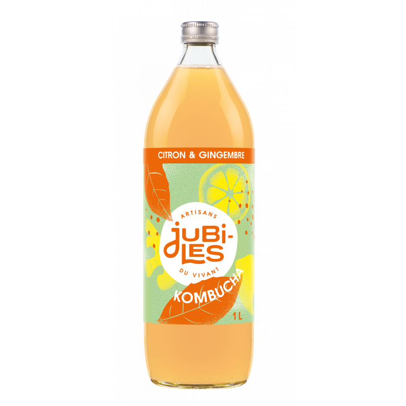 Kombucha citron gingembre 1l