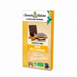 Chocolat noirfourrée pâte...