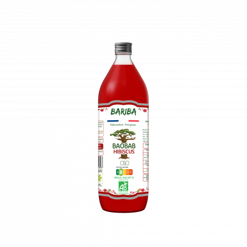 Jus de baobab hibiscus 1l