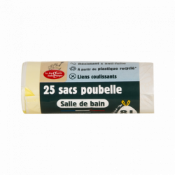 Sacs poubelle salle de bain...