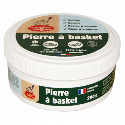 Pierre a basket nettoyante...