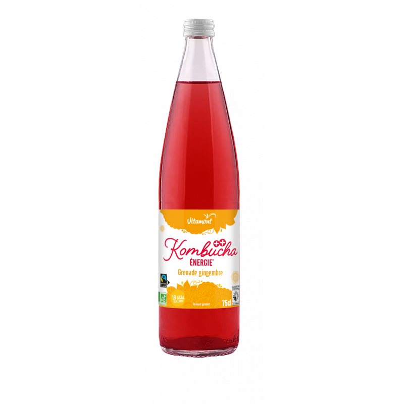 Kombucha énergie grenade 75cl