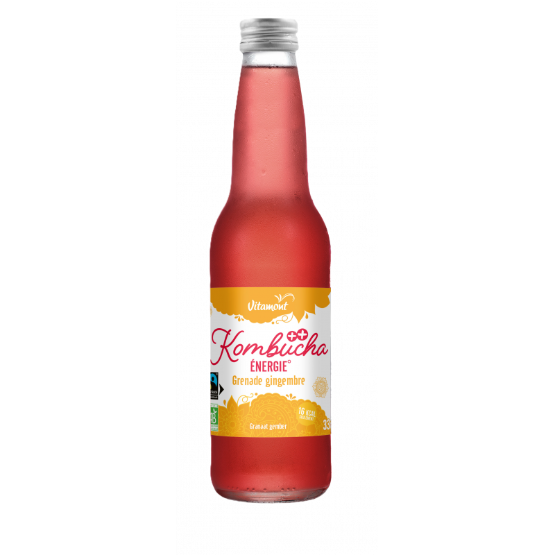 Kombucha énergie grenade 33cl