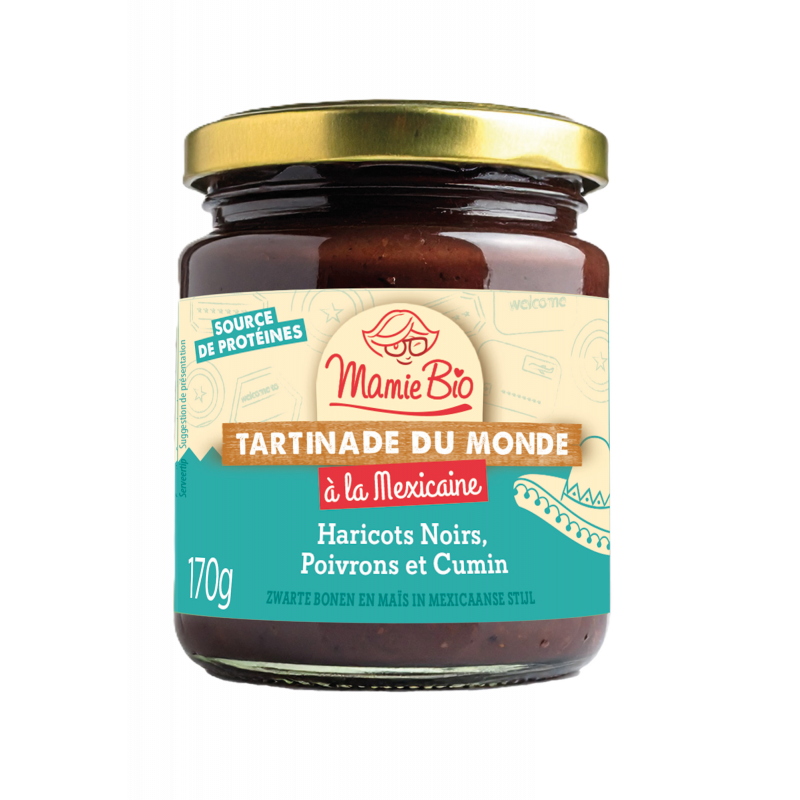 Tartinade destination Mexique 170g