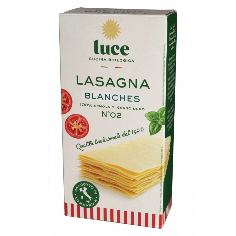 Pâte lasagne blanche 500g