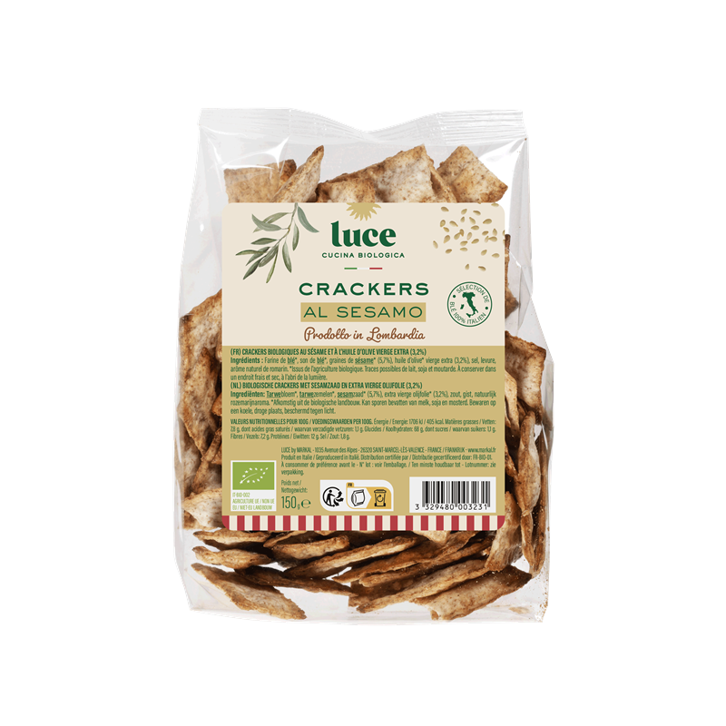 Mini cracker au sésame 150g