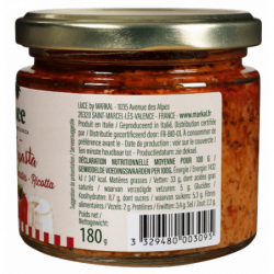 Sauce poivron tomate ricotta 180g
