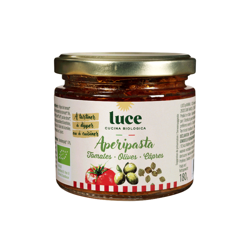 Sauce tomate olive câpre 180g