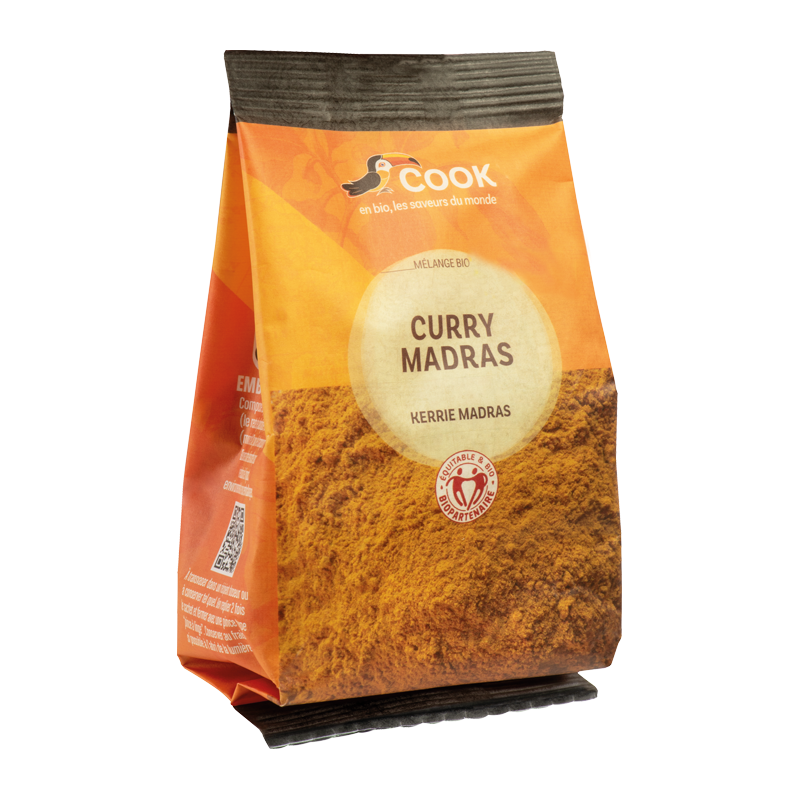 Mélange curry madras sachet économique 100g