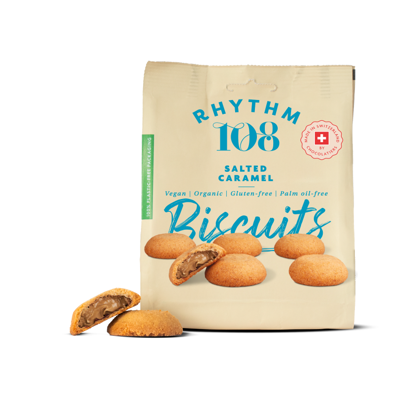 Biscuit fourré caramel salé 135g