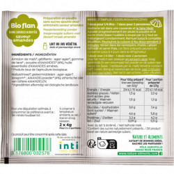 Bioflan amande non sucré 2x4g (2x1/4l)