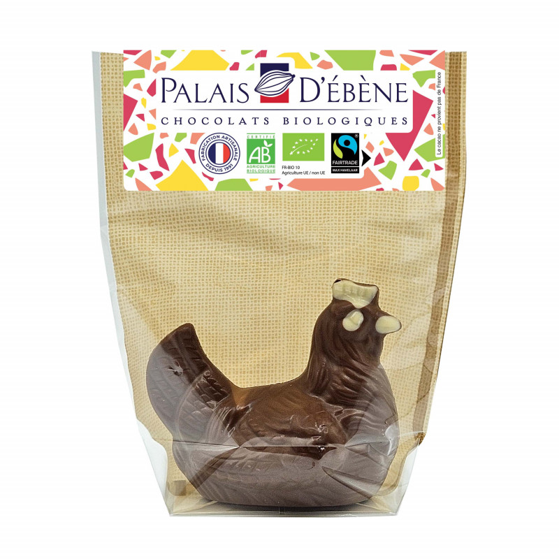 Mini poule chocolat lait 70g