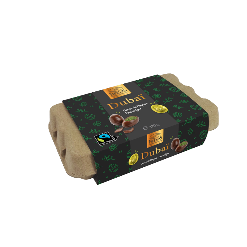 Boite d'oeufs de Pâques Dubaï x15 120g