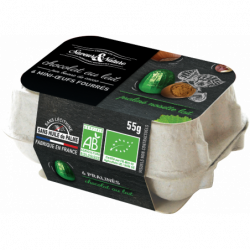 Boîte de 6 mini-oeufs au...