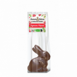 Lapin assis au chocolat...