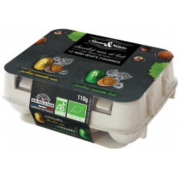 Boîte de 12 mini-oeufs: 6...