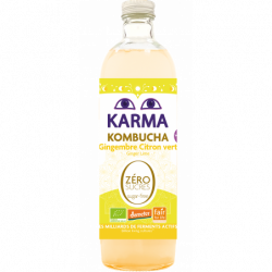 Kombucha gingembre citron...