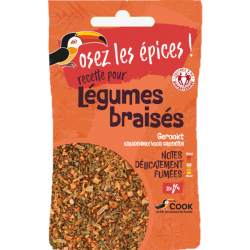 Mélange légumes braisés,...