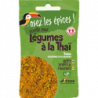 Mélange légumes à la Thaï, sachet plat 18g