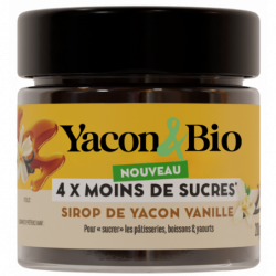 Sirop de Yacon vanille 200g